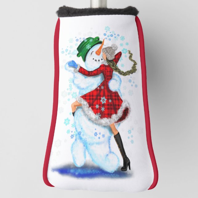 Christmas Dancers Golf Head Cover (Rotate 90)