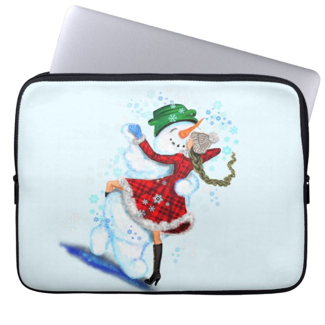 Christmas Dancers Laptop Sleeve (Front)