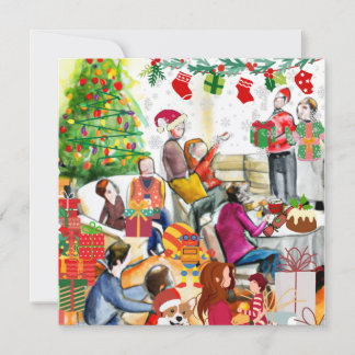 Christmas Day Holiday Card