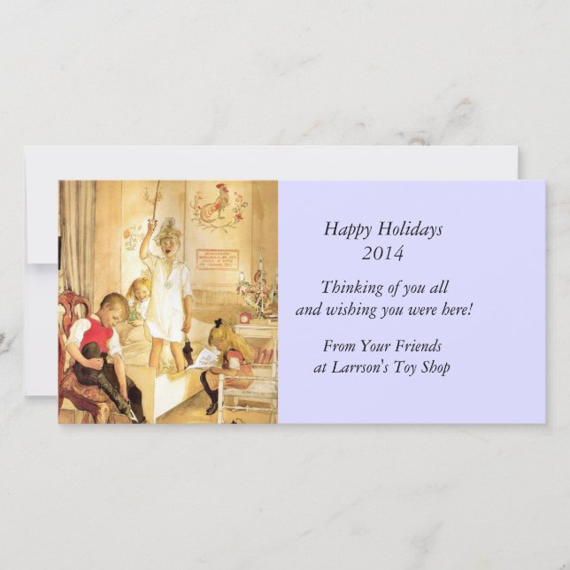 Christmas Day in the Nursery Holiday Card (Front)
