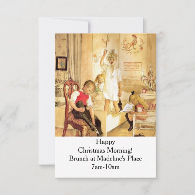 Christmas Day in the Nursery Invitation (Front)