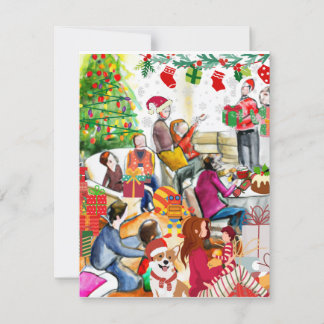 Christmas Day Note Card