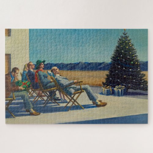 Christmas Day People in the Sun Edward Hopper Jigsaw Puzzle