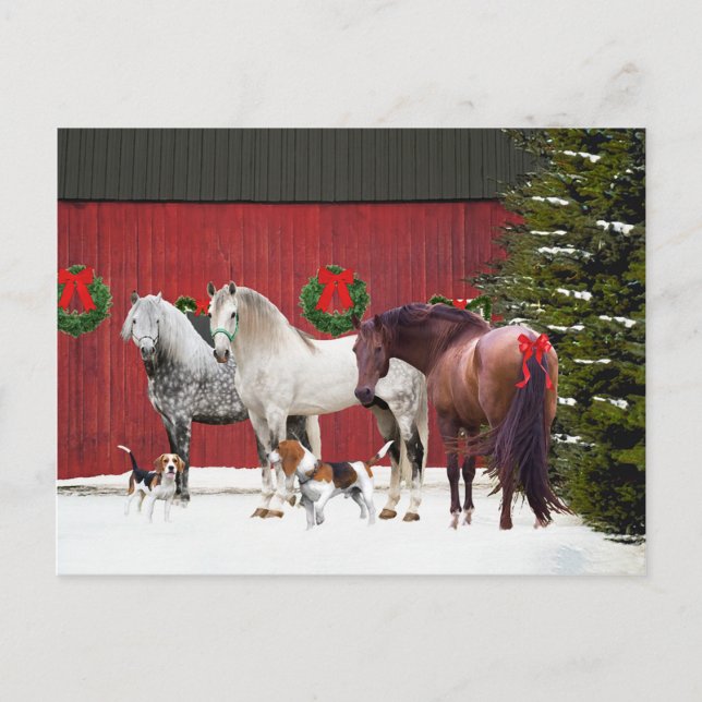 "Christmas Day" Postcard (Front)