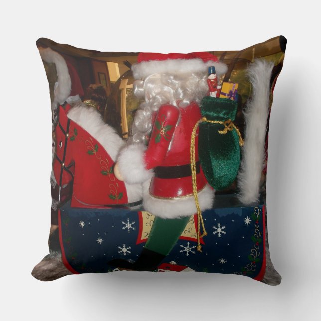 Christmas Day Throw Pillow (Front)