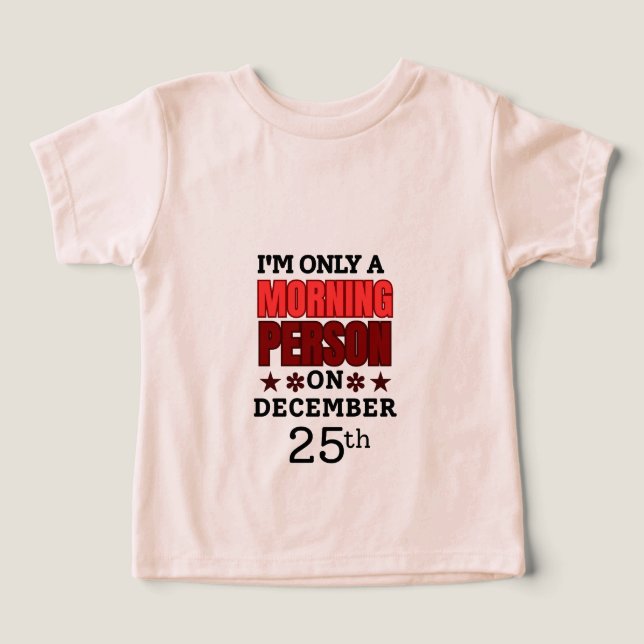 Christmas Day Toddler T-shirt (Design Front)