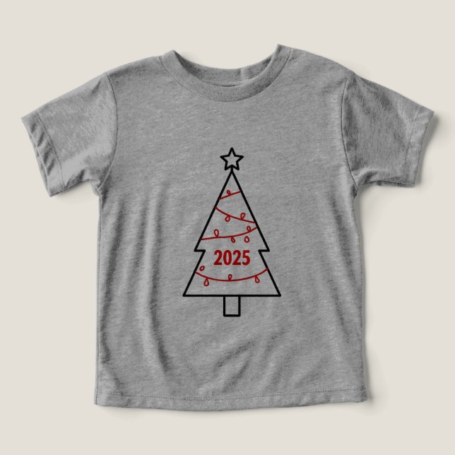 christmas Day Toddler T-shirt (Design Front)