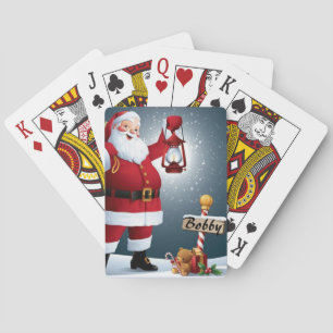 Christmas Deck of Cards Add NAME Stocking Stuffer