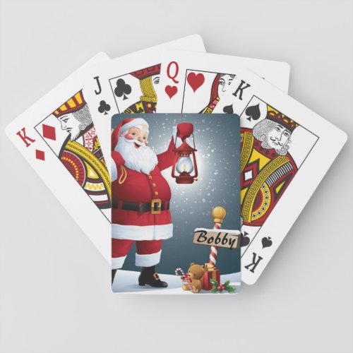 Christmas Deck of Cards Add NAME Stocking Stuffer