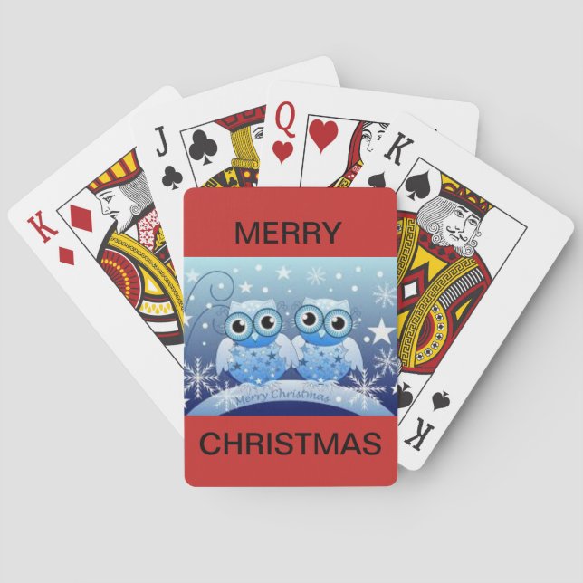 Christmas Deck of Playing Cards (Back)