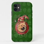 Christmas - Deck the Halls - Chows - Cinny iPhone 11 Case