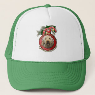Christmas - Deck the Halls - Goldendoodles Trucker Hat