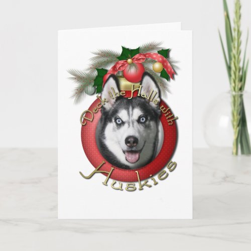 Christmas _ Deck the Halls _ Huskies Holiday Card