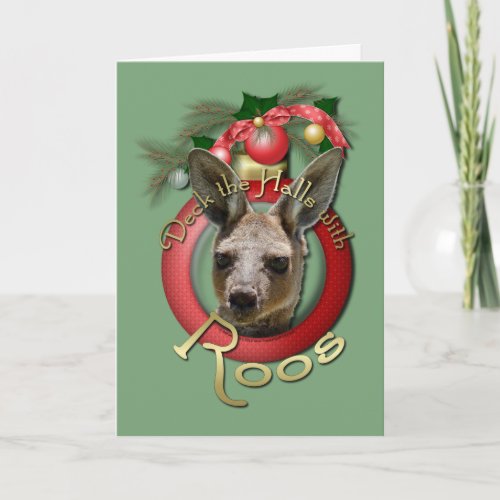 Christmas _ Deck the Halls _ Roos Holiday Card