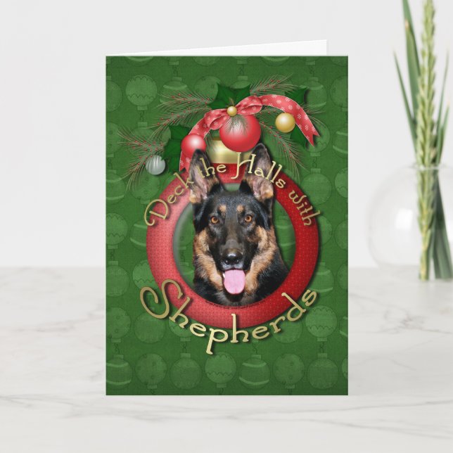 Christmas - Deck the Halls - Shepherds - Kuno Holiday Card (Front)