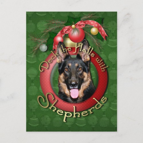 Christmas _ Deck the Halls _ Shepherds _ Kuno Holiday Postcard