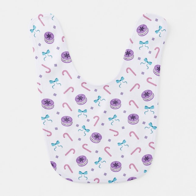 Christmas Decor Baby Bib (Front)