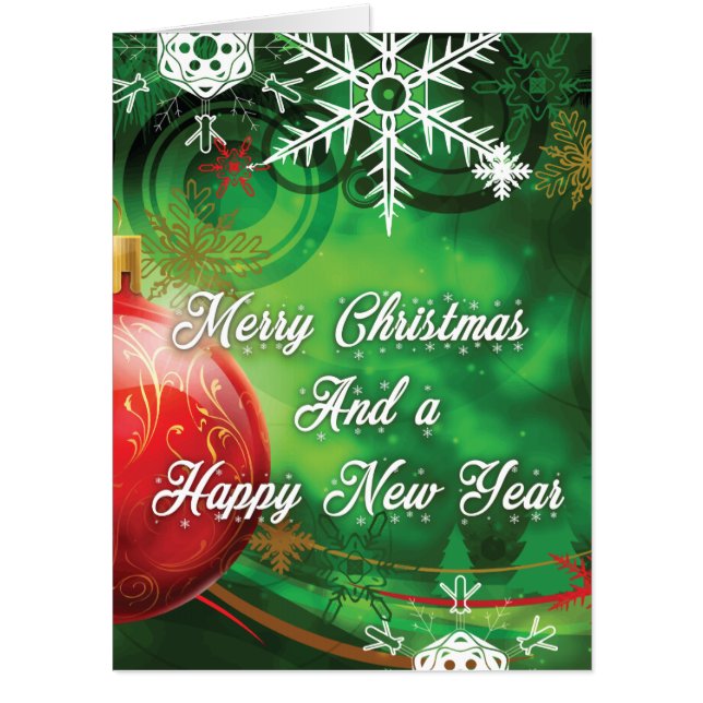 Christmas Decor Card (Front)
