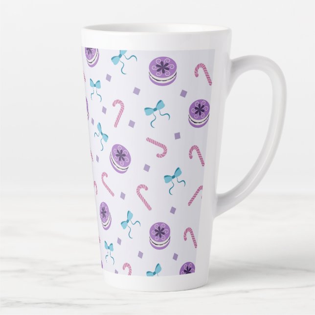 Christmas Decor Latte Mug (Right)