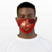Christmas Decoration Adult Cloth Face Mask (Worn)