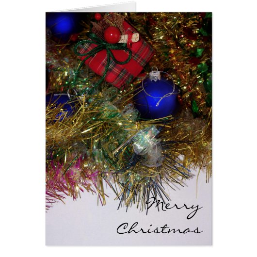 Christmas decoration Card (Front)