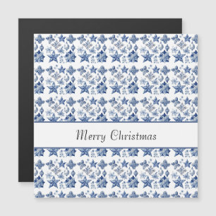 Christmas decoration in Delft Blue customizable