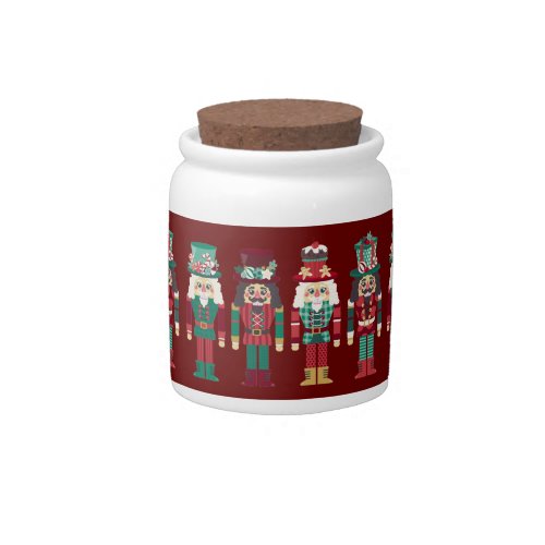 Christmas decoration Nutcrackers  Candy Jar