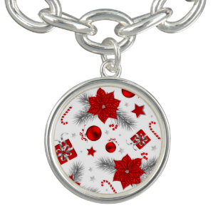 Christmas decoration pattern bracelet