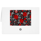 Christmas decoration pattern design (Back Horizontal)