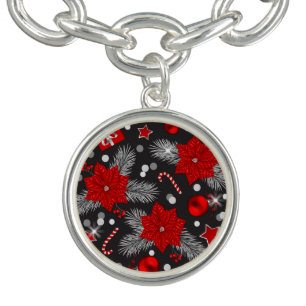 Christmas decoration pattern design bracelet