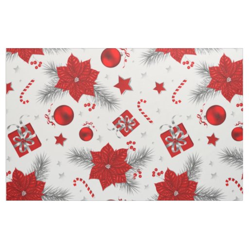Christmas decoration pattern fabric