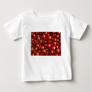 Christmas Decoration Red Baubles Baby T-Shirt