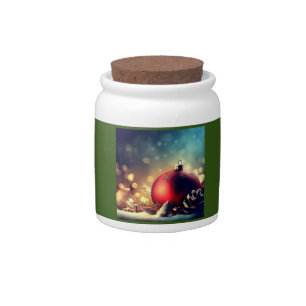 Christmas Decorations 1 Candy Jar