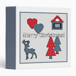 Christmas decorations 3 ring binder