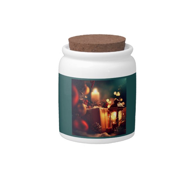 Christmas Decorations 4 Candy Jar (Front)
