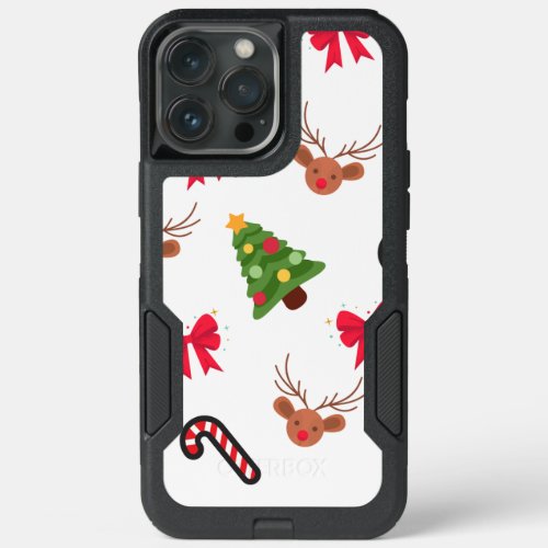 Christmas_decorations_background_ iPhone 13 Pro Max Case