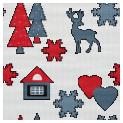 Christmas decorations fabric