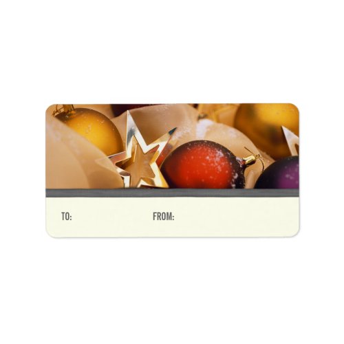 Christmas Decorations Gift Tags