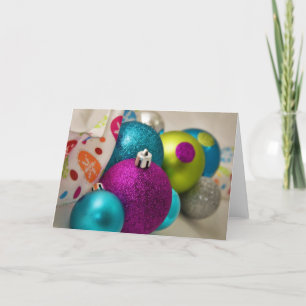 Christmas Decorations Holiday Card
