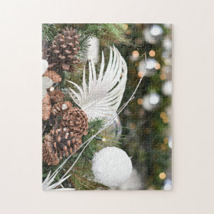 Christmas Decorations, Kensington and Chelsea, UK Jigsaw Puzzle