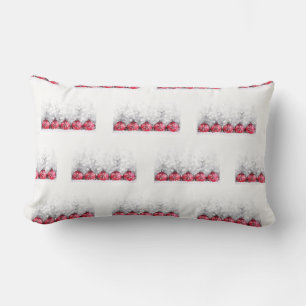 **CHRISTMAS DECORATIONS** ON A CHRISTMAS PILLOW