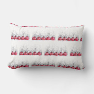 **CHRISTMAS DECORATIONS** ON A CHRISTMAS PILLOW