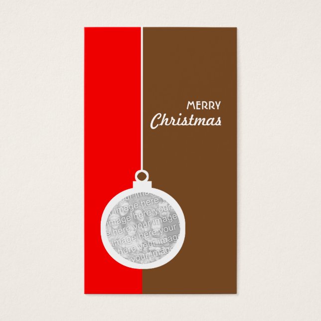 Christmas Decorative Ball (Front)