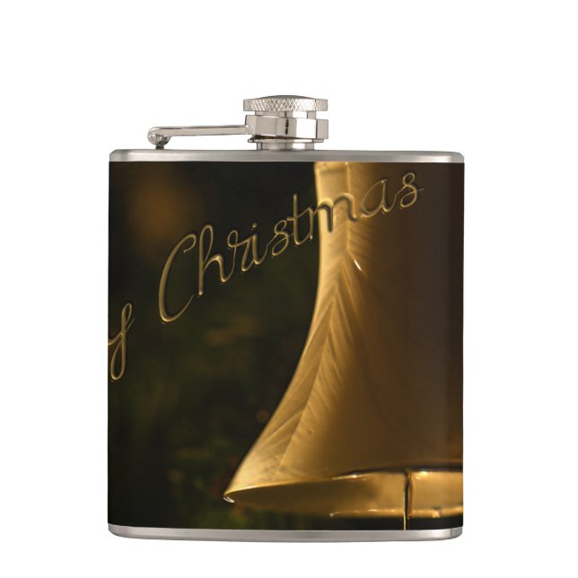 Christmas Decorative Bell Flask (Front)