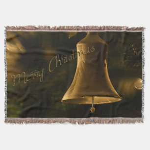 Christmas Decorative Bell Throw Blanket