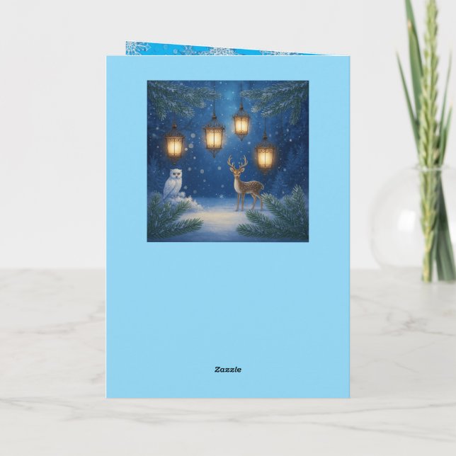 Christmas Decorative Card (Back)