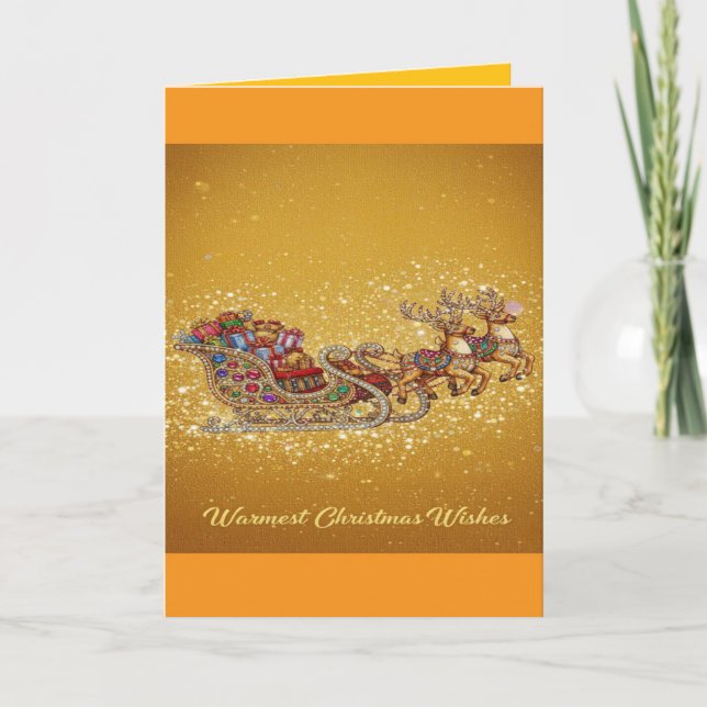 Christmas Decorative Card (Front)
