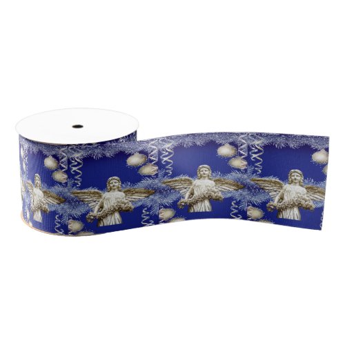 Christmas Decorative Ribbon Christmas Angel Grosgrain Ribbon