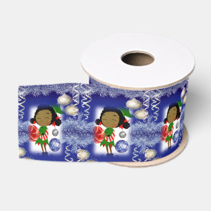 Christmas Decorative Ribbon, Elf Grosgrain Ribbon