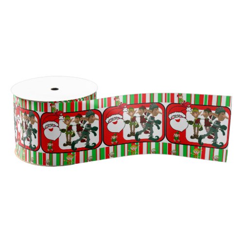 Christmas Decorative Ribbon Elf Grosgrain Ribbon